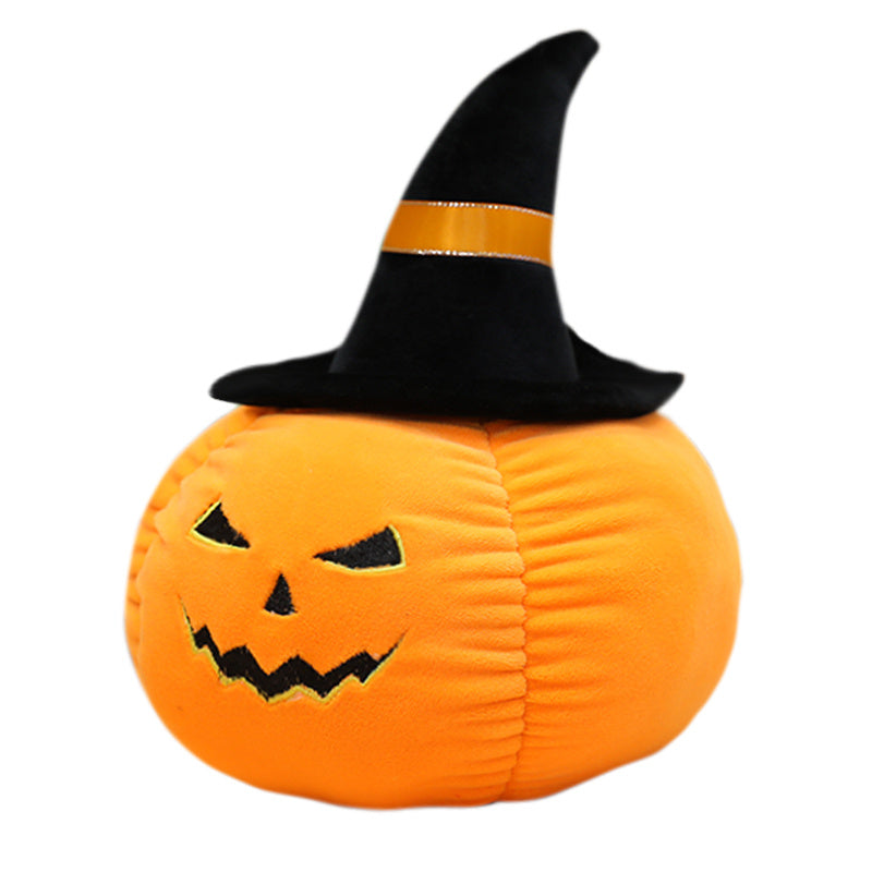 Halloween Pumpkin Plush Toy – Soft & Adorable Fall Doll for Halloween Decor and Gifts