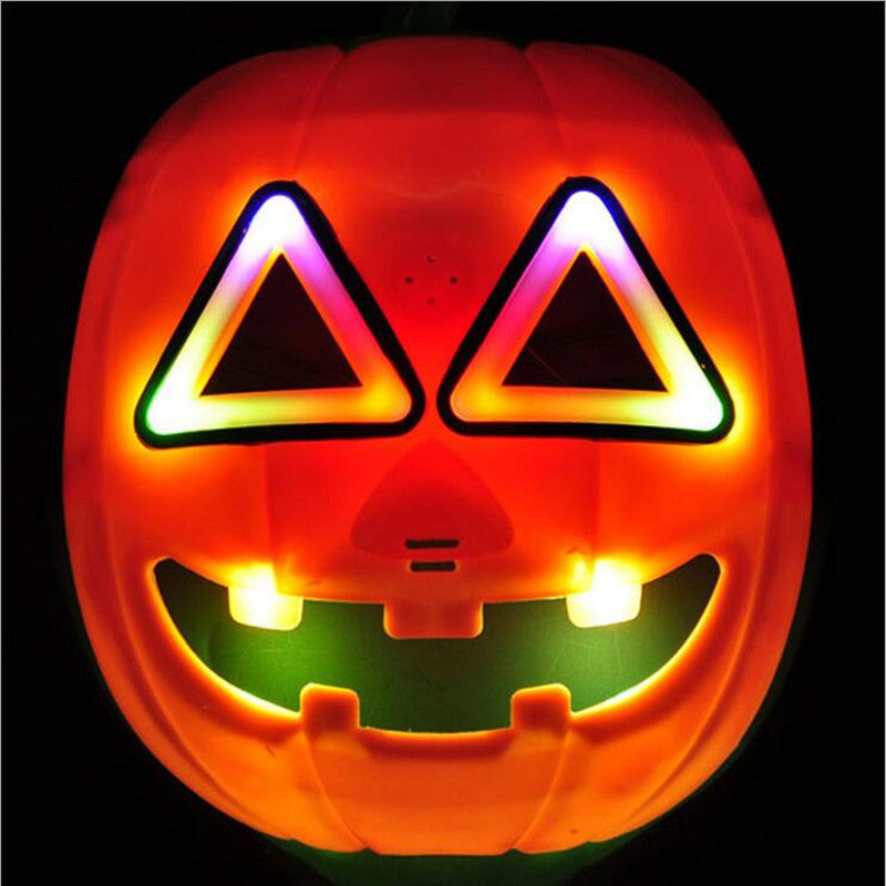 Children glowing pumpkin mask - SKY SUPPLYIFY