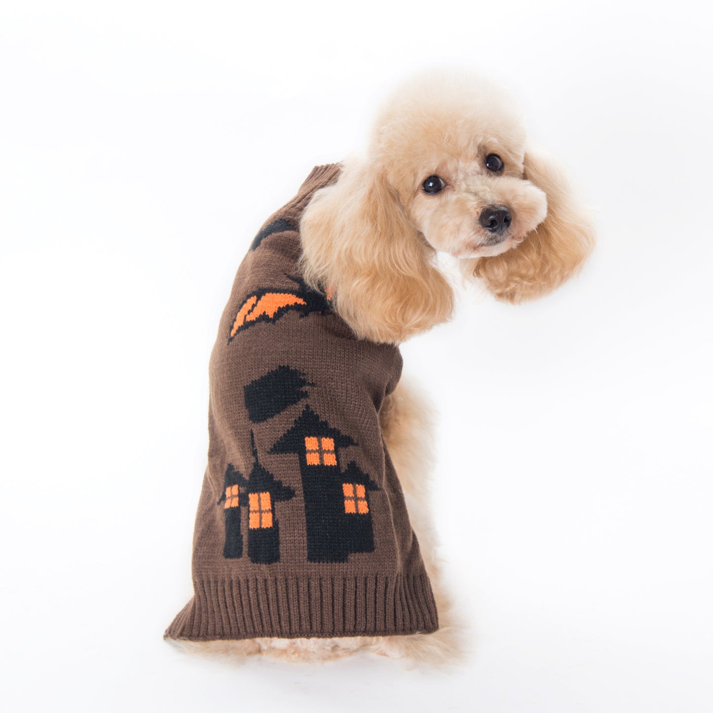 Pumpkin Sweater Dog Clothes Halloween - SKY SUPPLYIFY