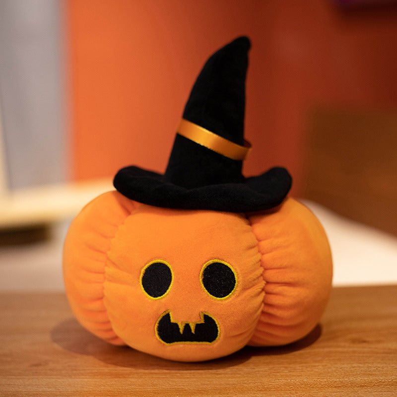 Halloween Pumpkin Plush Toy – Soft & Adorable Fall Doll for Halloween Decor and Gifts