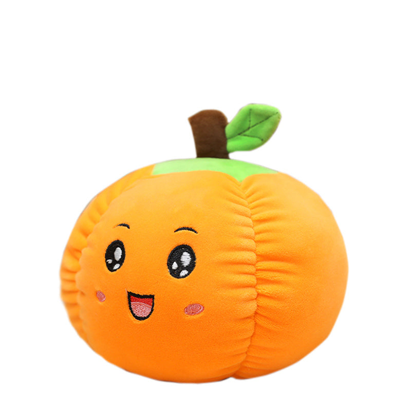 Halloween Pumpkin Plush Toy – Soft & Adorable Fall Doll for Halloween Decor and Gifts