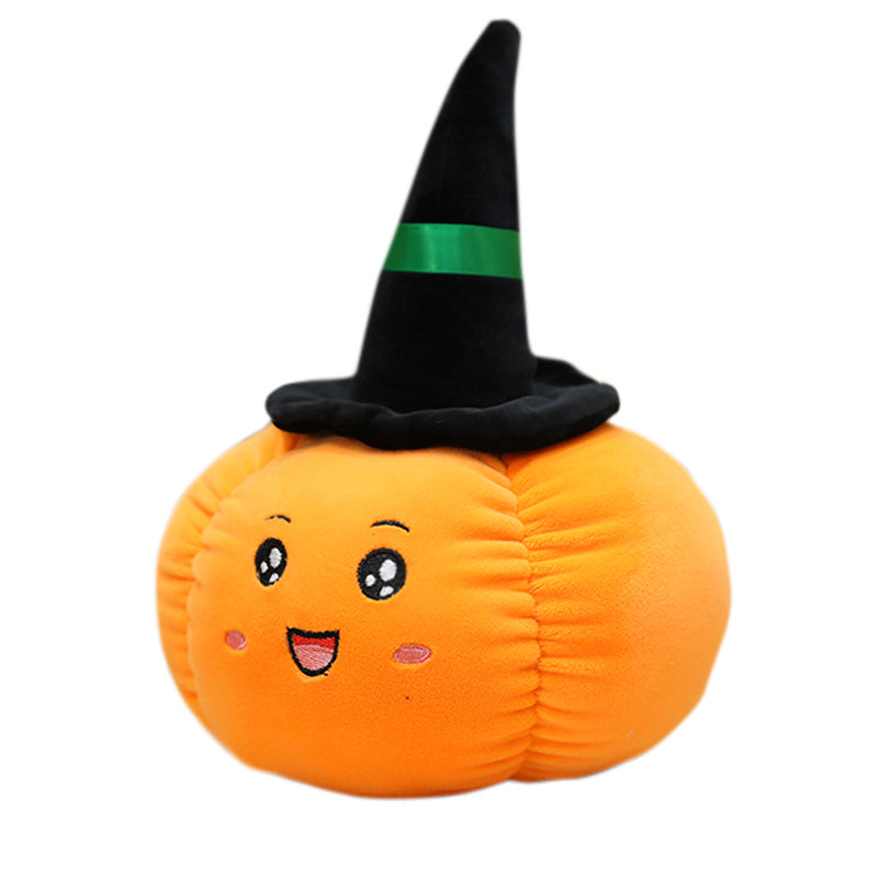 Halloween Pumpkin Plush Toy – Soft & Adorable Fall Doll for Halloween Decor and Gifts