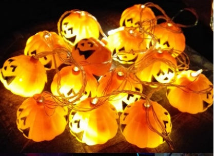 Halloween Pumpkin LED String Lights – Festive Outdoor & Indoor Halloween Decor - SKY SUPPLYIFY 