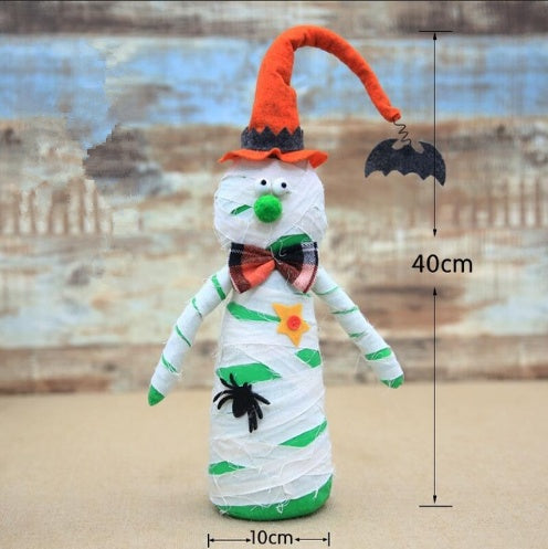 Halloween Creative Pumpkin Witch Doll – Unique Spooky Holiday Decoration - SKY SUPPLYIFY 