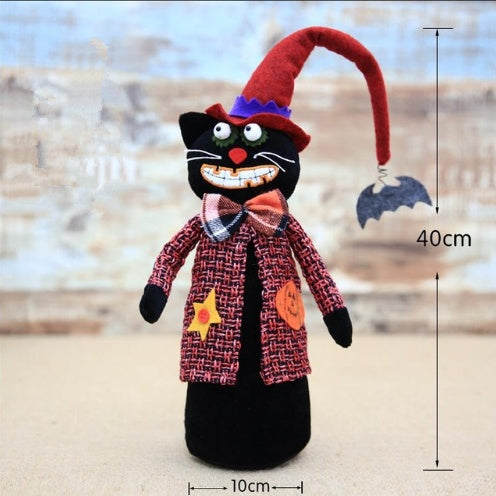 Halloween Creative Pumpkin Witch Doll – Unique Spooky Holiday Decoration - SKY SUPPLYIFY 