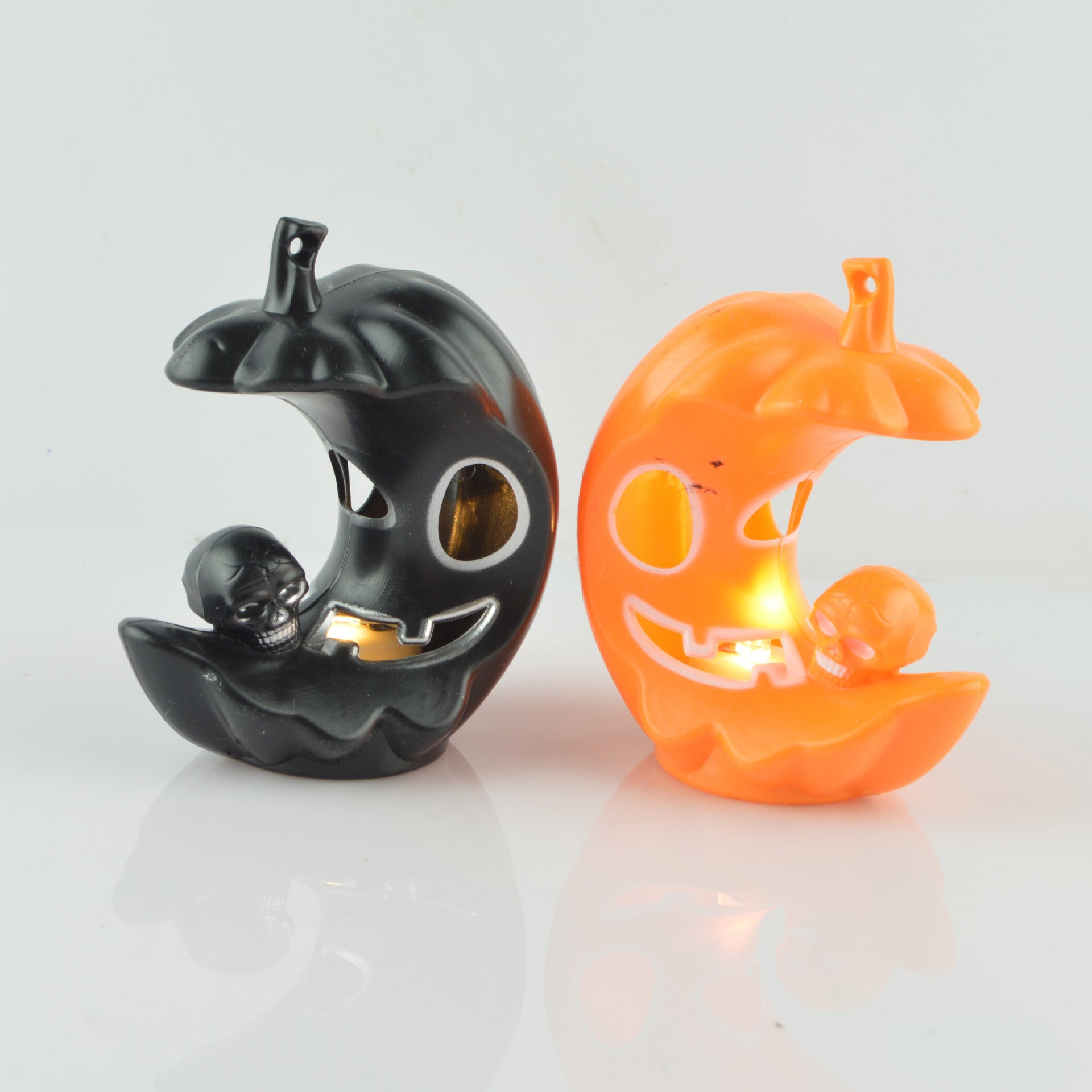 Halloween Decorative Pumpkin Moonlight Lamp – Spooky Ambient Light for Fall & Halloween Decor - SKY SUPPLYIFY 