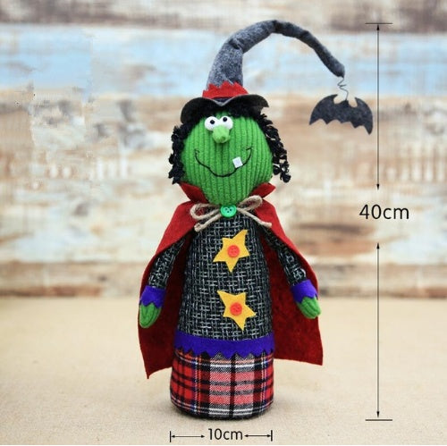Halloween Creative Pumpkin Witch Doll – Unique Spooky Holiday Decoration - SKY SUPPLYIFY 