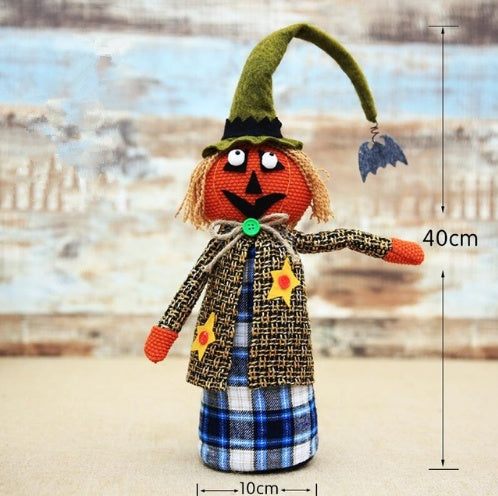 Halloween Creative Pumpkin Witch Doll – Unique Spooky Holiday Decoration - SKY SUPPLYIFY 