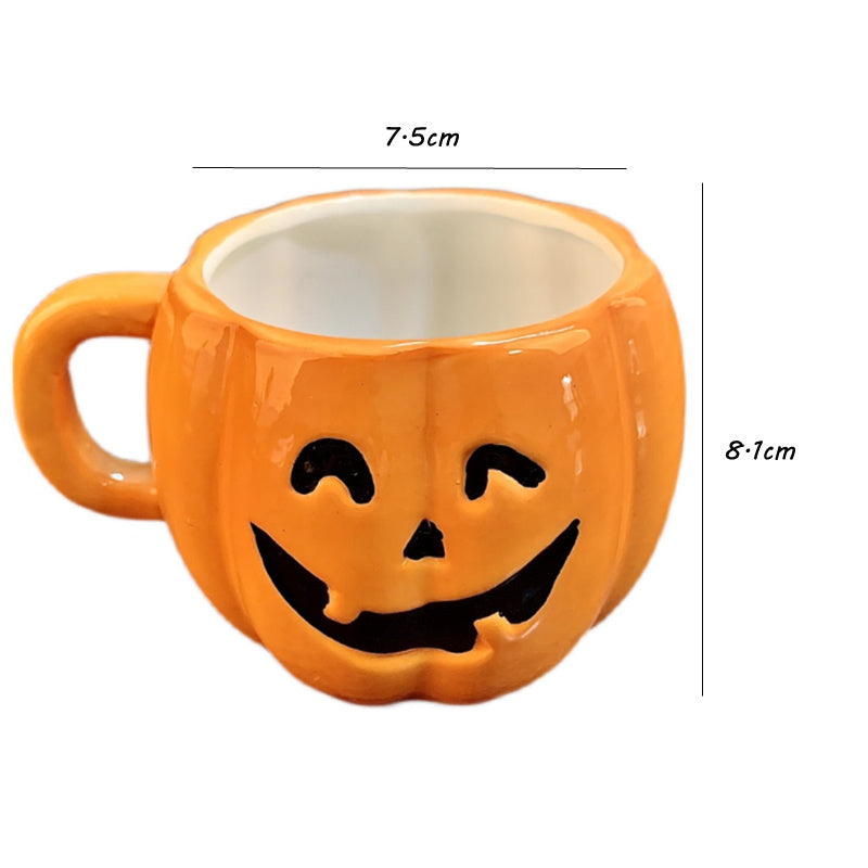 Ceramic Halloween Pumpkin Mug - SKY SUPPLYIFY 