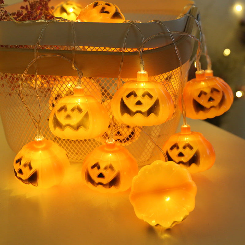 Halloween Pumpkin LED String Lights – Festive Outdoor & Indoor Halloween Decor - SKY SUPPLYIFY 