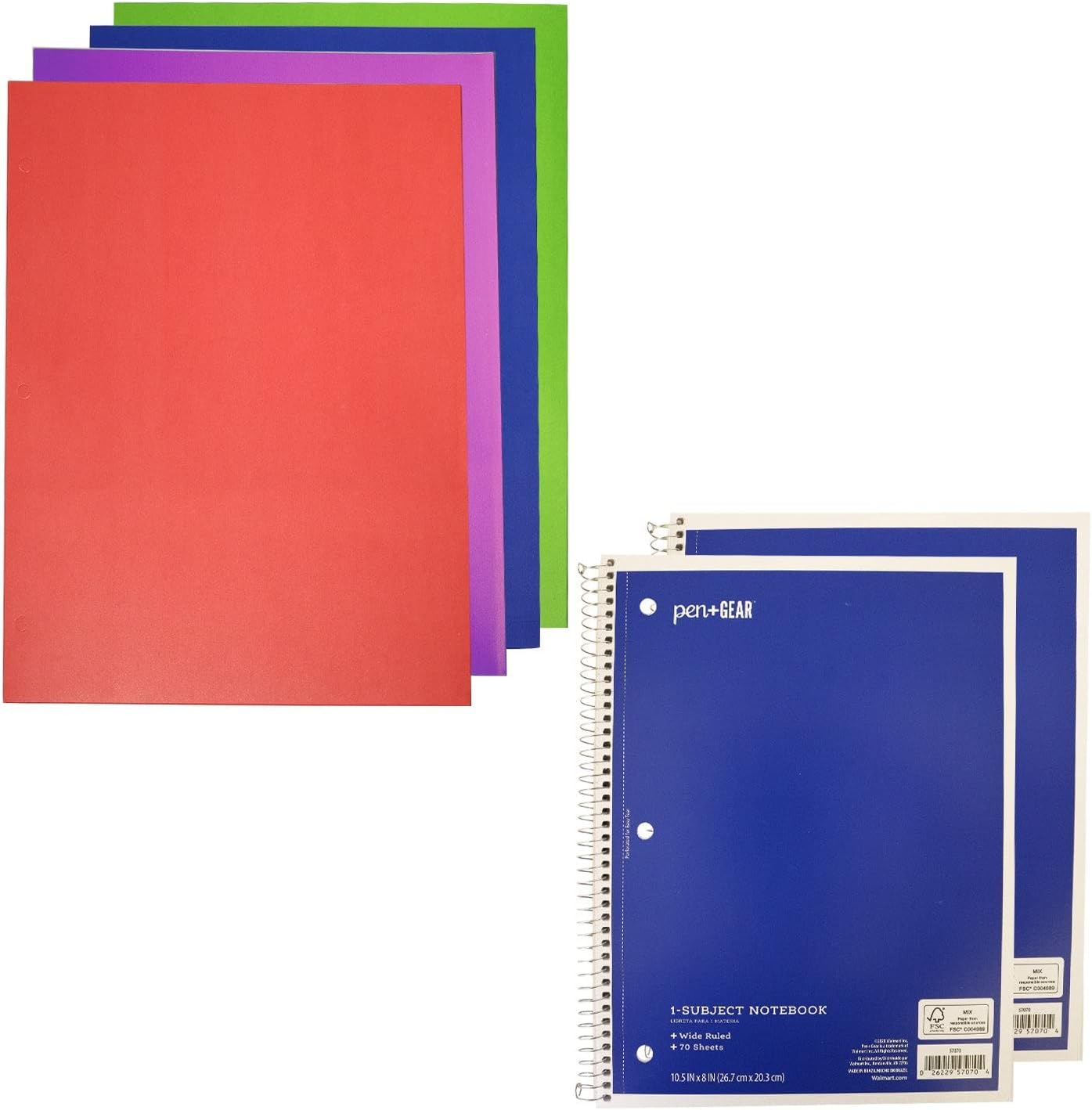 52 Piece Bulk School Supplies Kit for K-12 - Pens, Pencils, Crayons, and More - Essential Box of School Supplies for Elementary, Middle, and High School Students