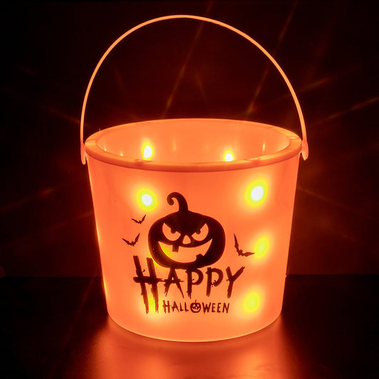 Halloween Portable Glowing Pumpkin Bucket - SKY SUPPLYIFY 