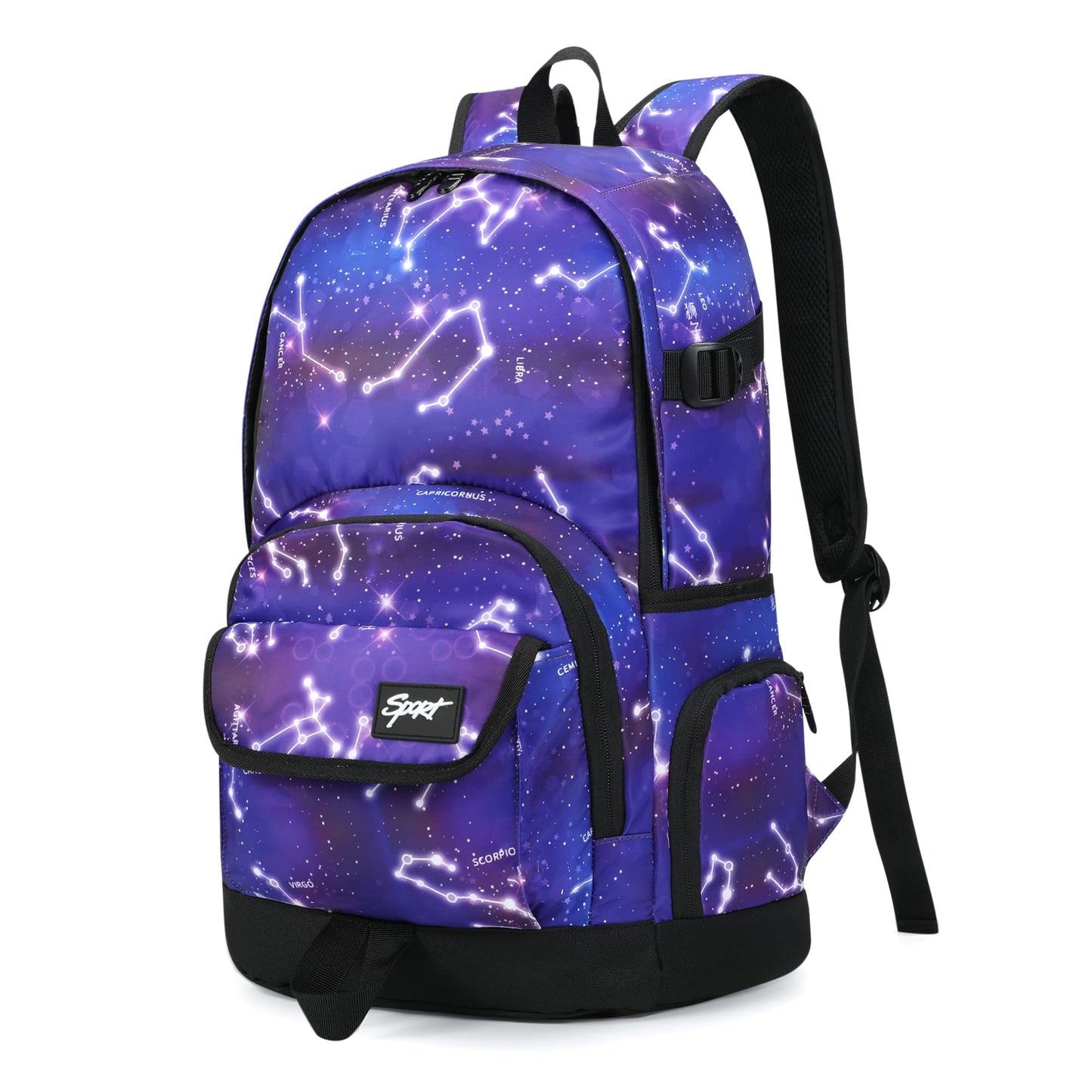 rickyh style School Backpack Travel Bag for Men & Women Lightweight College Back Pack with Laptop Compartmen