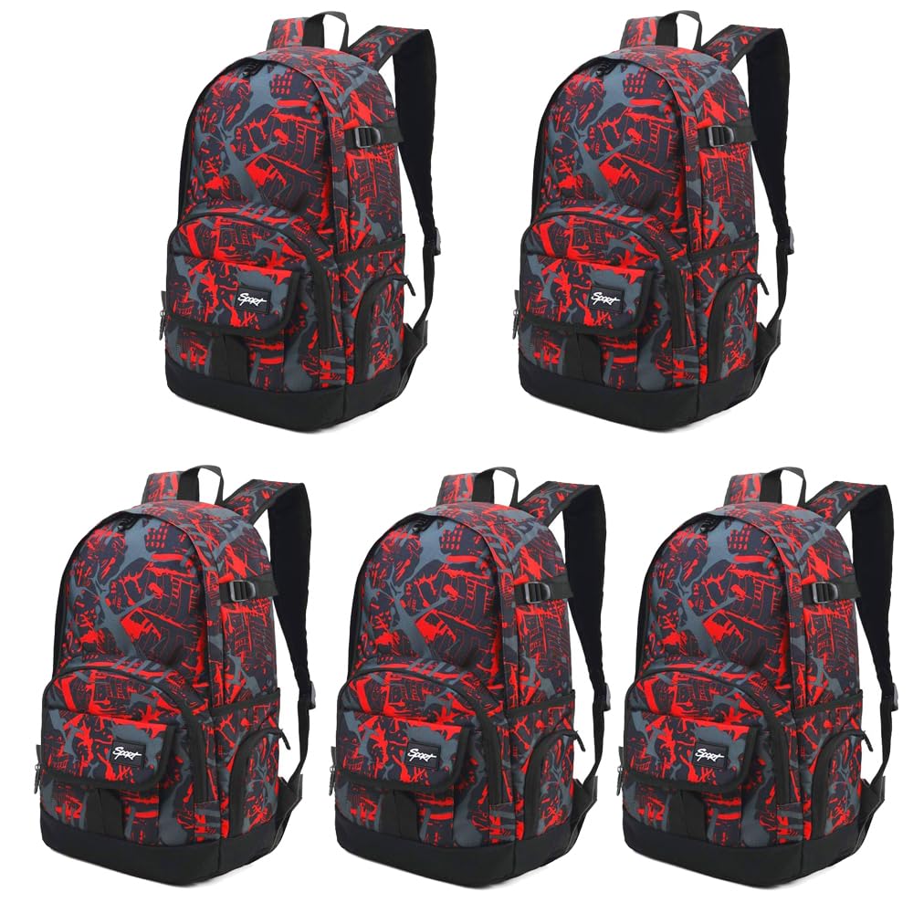 rickyh style School Backpack Travel Bag for Men & Women Lightweight College Back Pack with Laptop Compartmen
