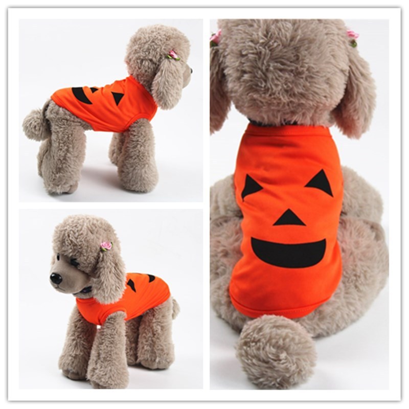 Halloween Pet Pumpkin Clothes - SKY SUPPLYIFY 