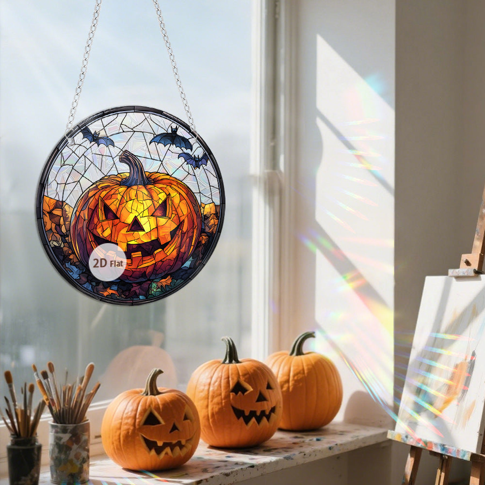 Halloween Pumpkin & Ghost Hanging Decoration – Spooky Fall Party Decor - SKY SUPPLYIFY 