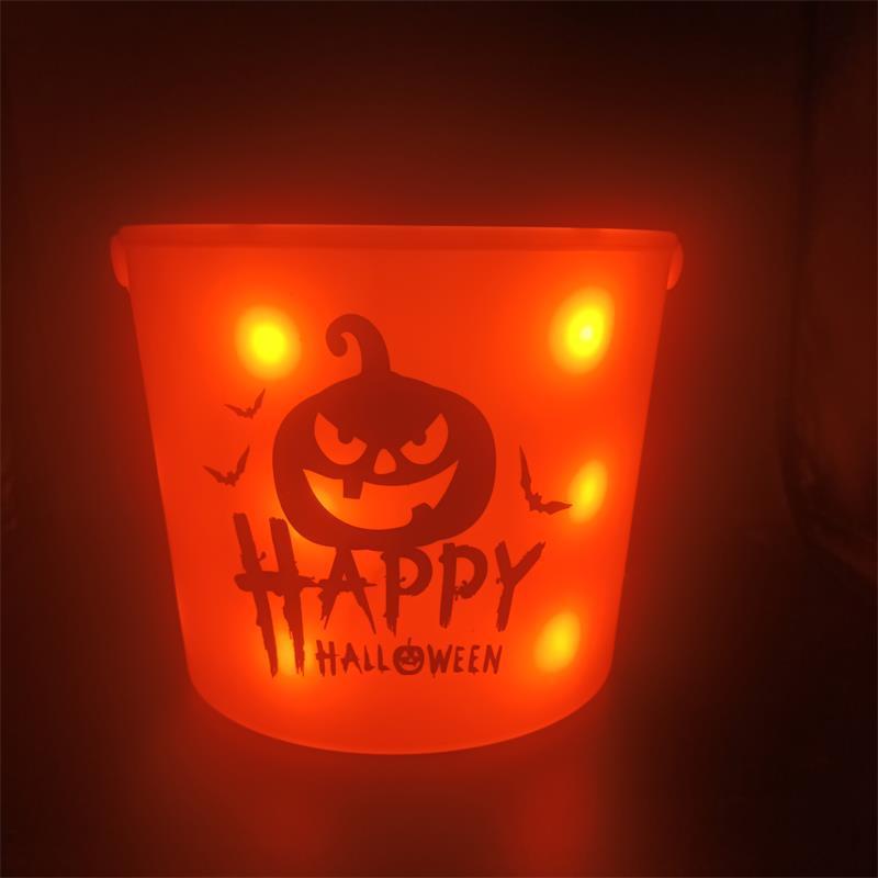 Halloween Portable Glowing Pumpkin Bucket - SKY SUPPLYIFY 