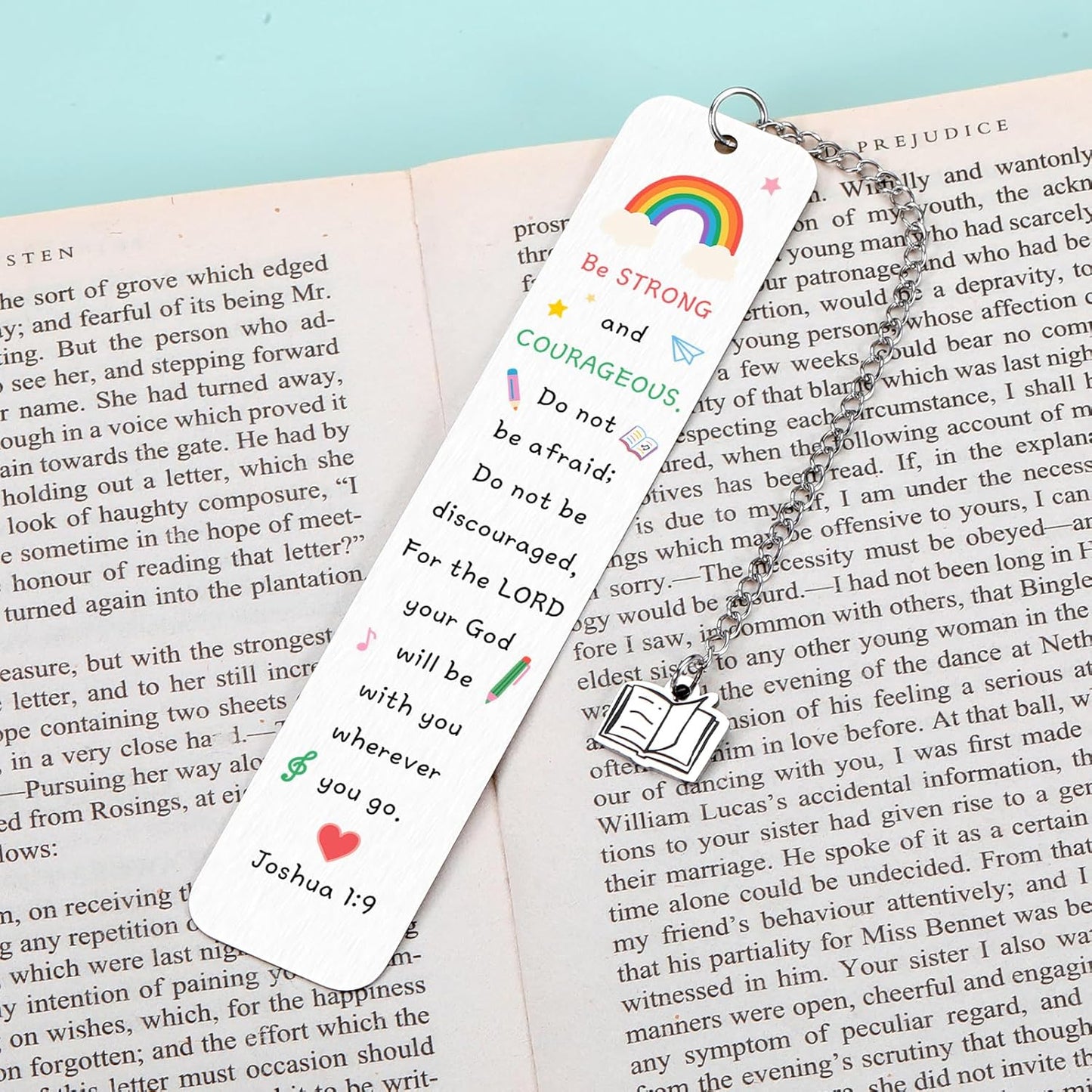 College Essentials for Teen Girls Boys, Back to School Christian Bookmark for Kids, First Day of School Gifts for Students, Bible Verse Motivational Gifts for Son Daughter, Cool Birthday Stuff for Men