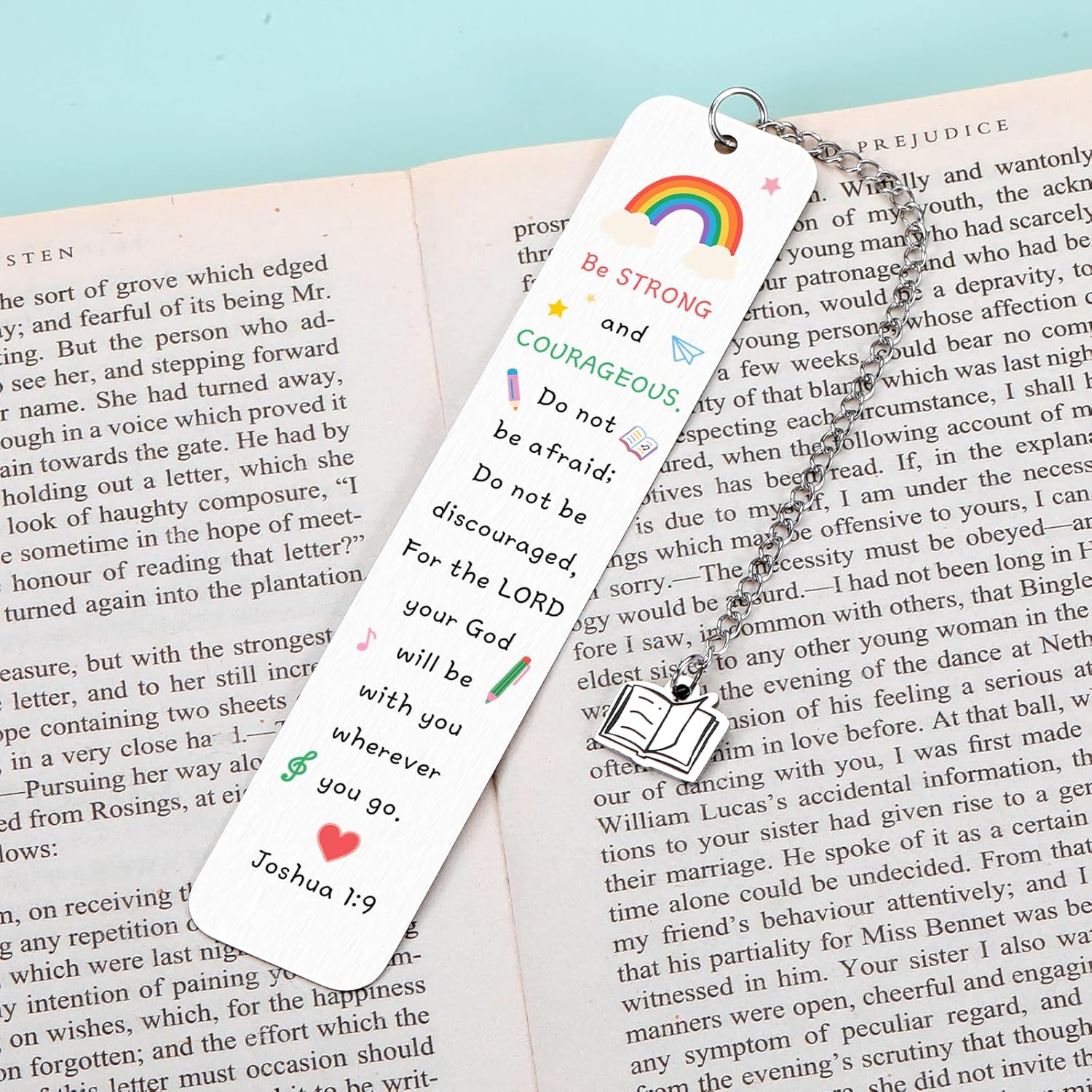 College Essentials for Teen Girls Boys, Back to School Christian Bookmark for Kids, First Day of School Gifts for Students, Bible Verse Motivational Gifts for Son Daughter, Cool Birthday Stuff for Men