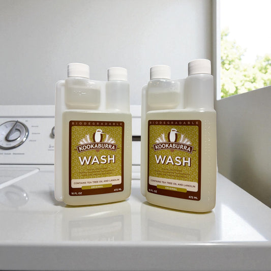 Kookaburra Wash – Gentle, Eco-Friendly Laundry Cleaner