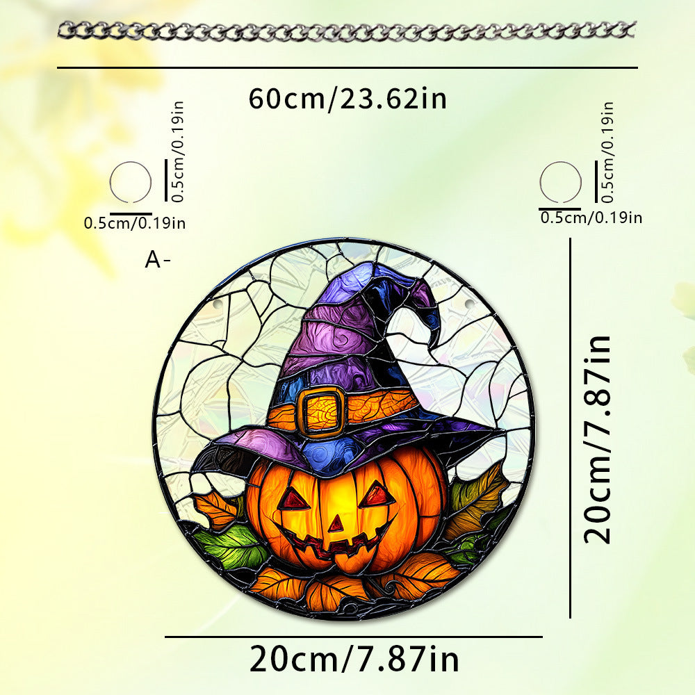 Halloween Pumpkin & Ghost Hanging Decoration – Spooky Fall Party Decor - SKY SUPPLYIFY 