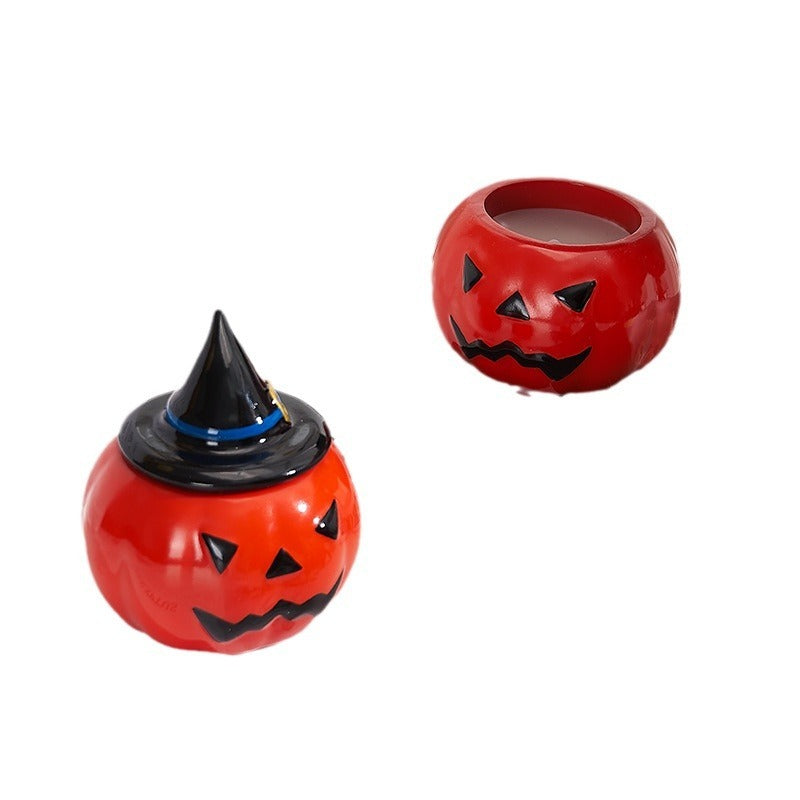 Halloween Pumpkin Aromatherapy Candle – Creative Fall Scented Ornament & Home Decor - SKY SUPPLYIFY 