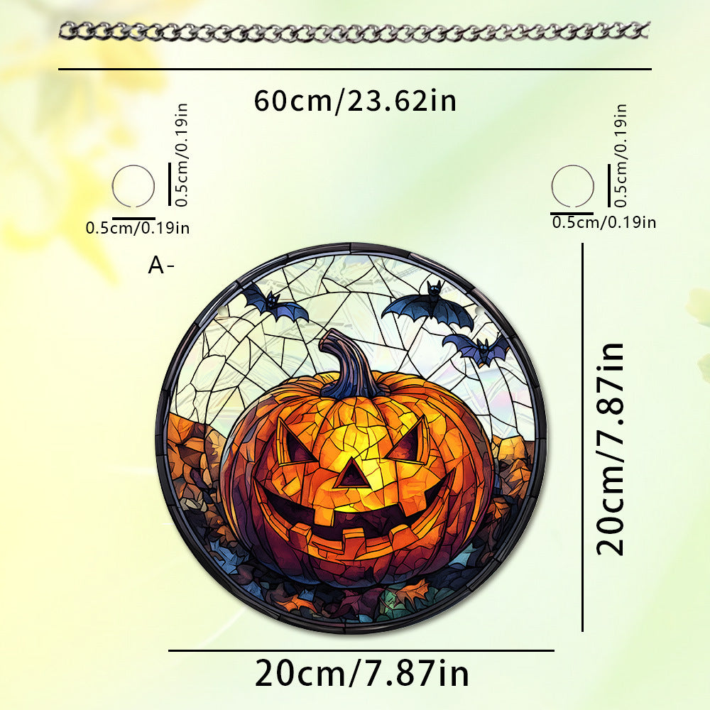 Halloween Pumpkin & Ghost Hanging Decoration – Spooky Fall Party Decor - SKY SUPPLYIFY 